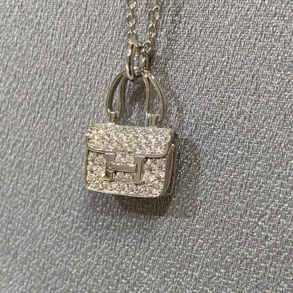 [Regalia jewelry]CONSTANCE PEDANT DIAMOND NECKLACE