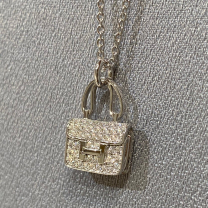 [Regalia jewelry]CONSTANCE PEDANT DIAMOND NECKLACE