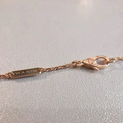 [Bijoux Regalia] COLLIER PENDENTIF PERLEE OR / OR ROSE