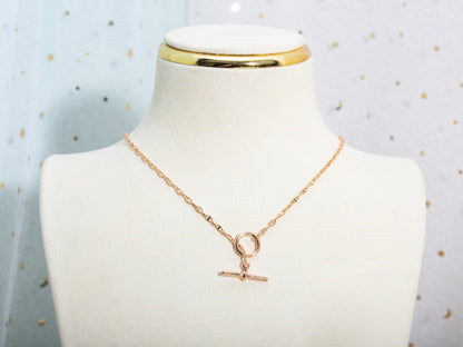 [Joyas Regalia]COLLAR ECHAPPEE ORO ROSA