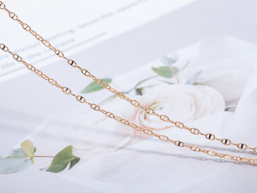 [Joyas Regalia]COLLAR ECHAPPEE ORO ROSA