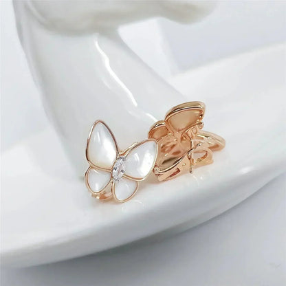 [Bijoux Regalia]Boucles d'oreilles papillon en diamant