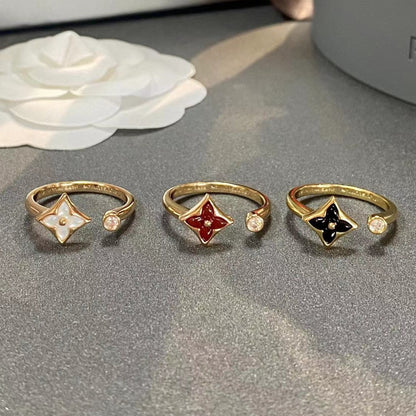 [Regalia jewelry]STAR 1 DIAMOND OPEN RING