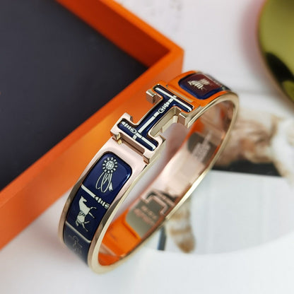 [Regalia jewelry]H COUVERTURES DARK BLUE BRACELET