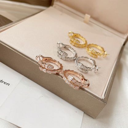 [Regalia jewelry]SERPENTI EARRINGS DIAMOND