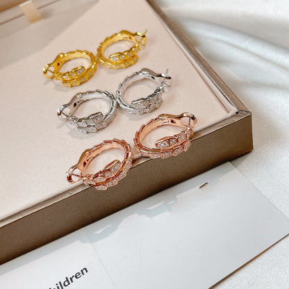 [Regalia jewelry]SERPENTI EARRINGS DIAMOND