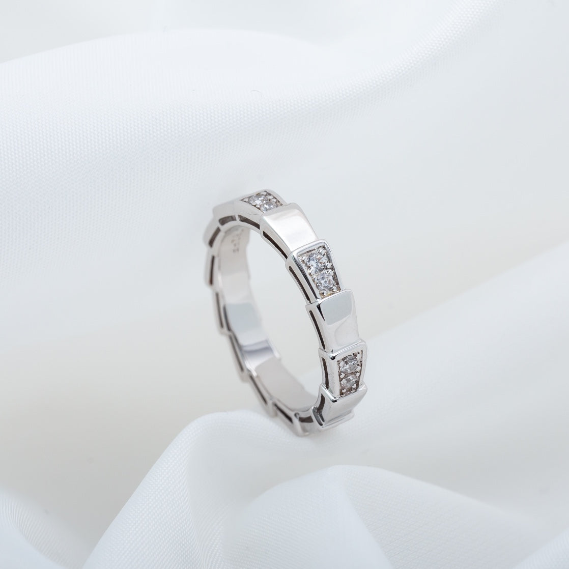 [Joyas Regalia] ANILLO SERPENTI PLATA 3MM