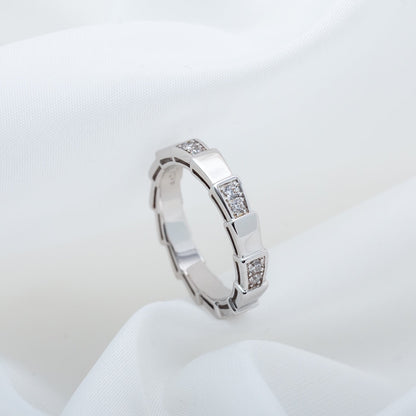 [Joyas Regalia] ANILLO SERPENTI PLATA 3MM