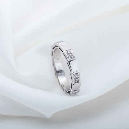 [Joyas Regalia] ANILLO SERPENTI PLATA 3MM