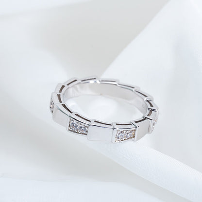 [Joyas Regalia] ANILLO SERPENTI PLATA 3MM