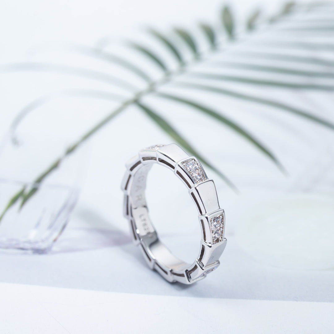 [Joyas Regalia] ANILLO SERPENTI PLATA 3MM