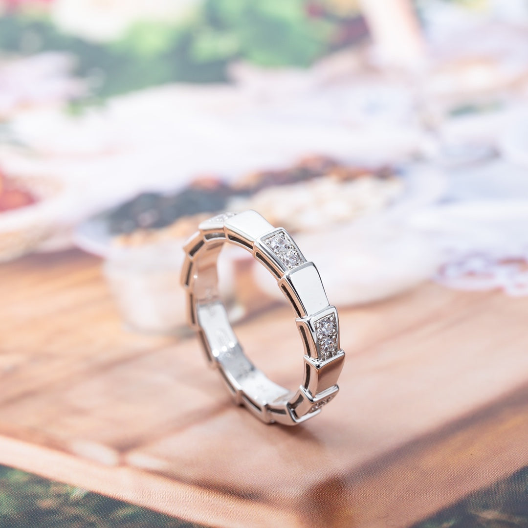 [Joyas Regalia] ANILLO SERPENTI PLATA 3MM