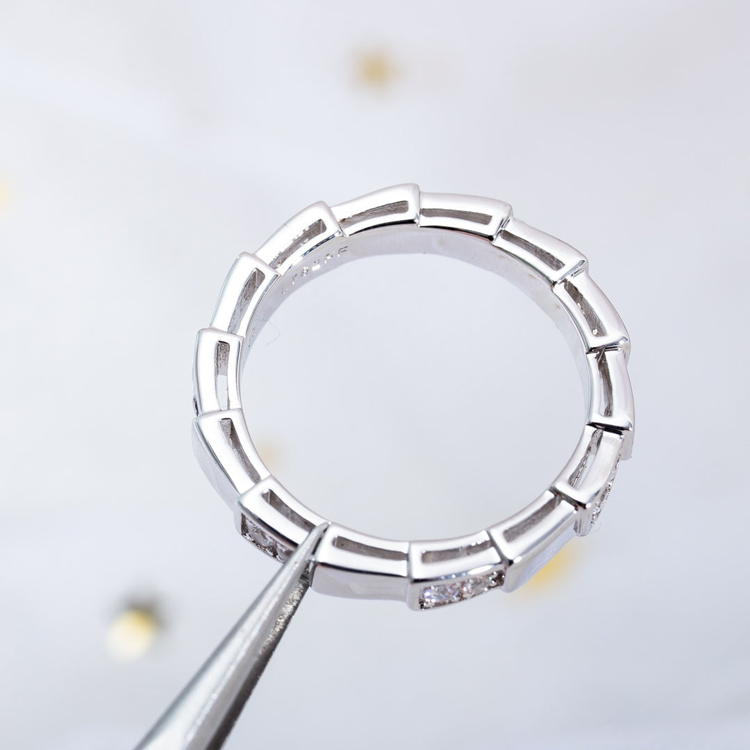 [Joyas Regalia] ANILLO SERPENTI PLATA 3MM