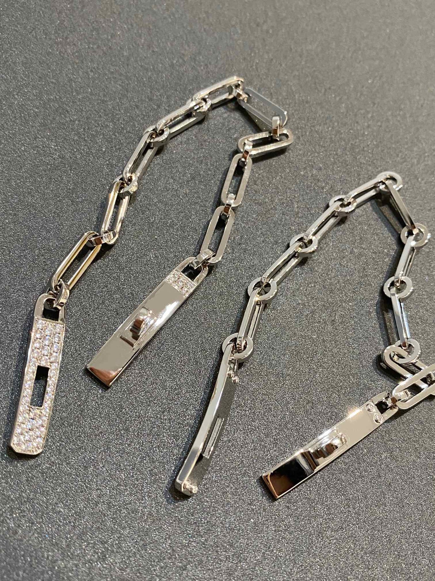 [Bijoux Regalia]BRACELET CHAINE PETIT MODÈLE DIAMANT