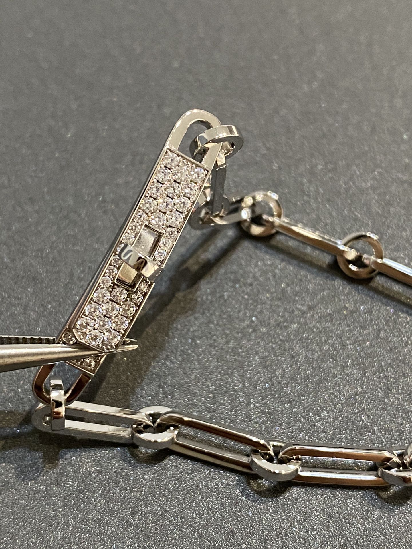 [Bijoux Regalia]BRACELET CHAINE PETIT MODÈLE DIAMANT