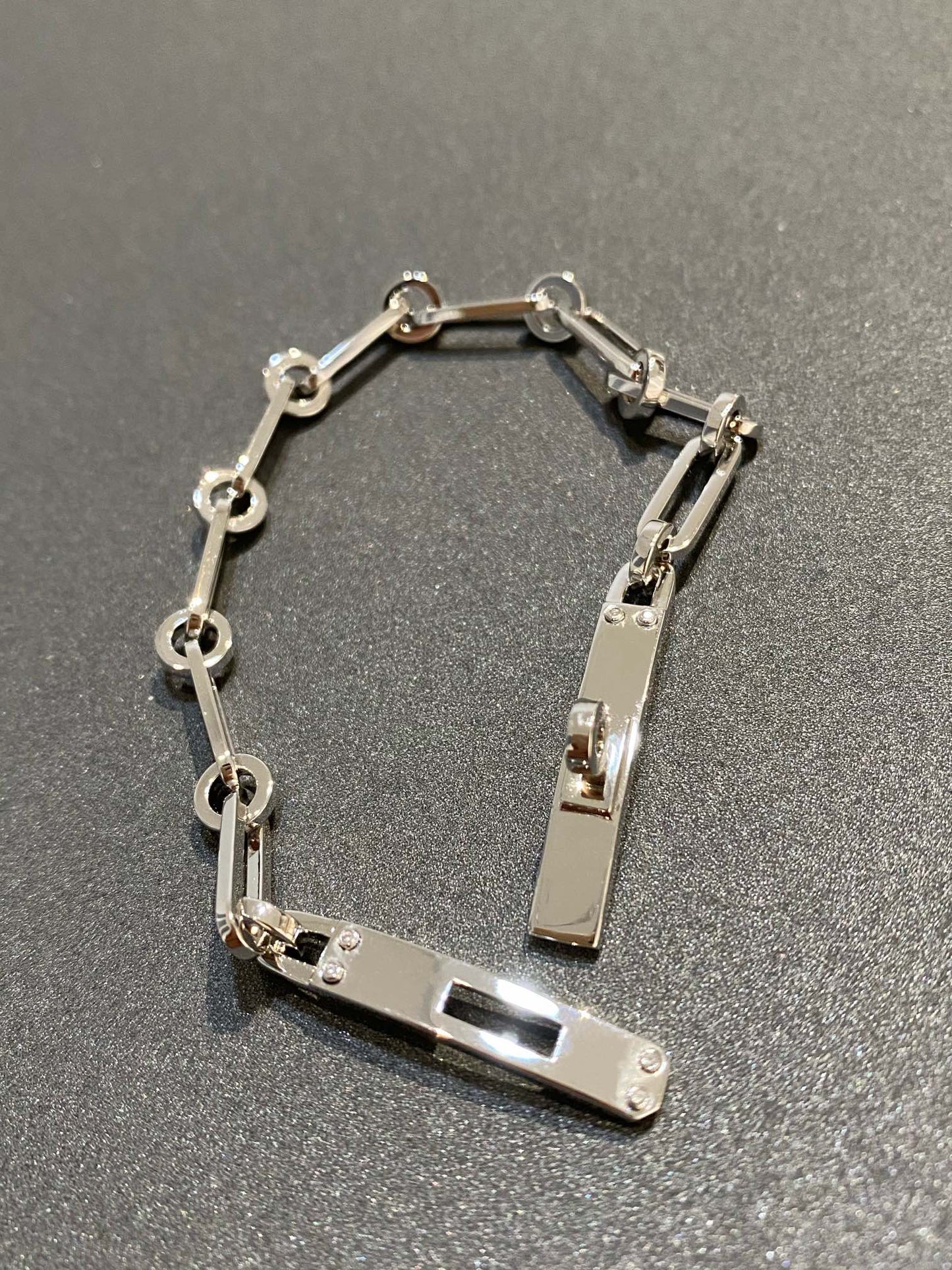 [Bijoux Regalia]BRACELET CHAINE PETIT MODÈLE DIAMANT