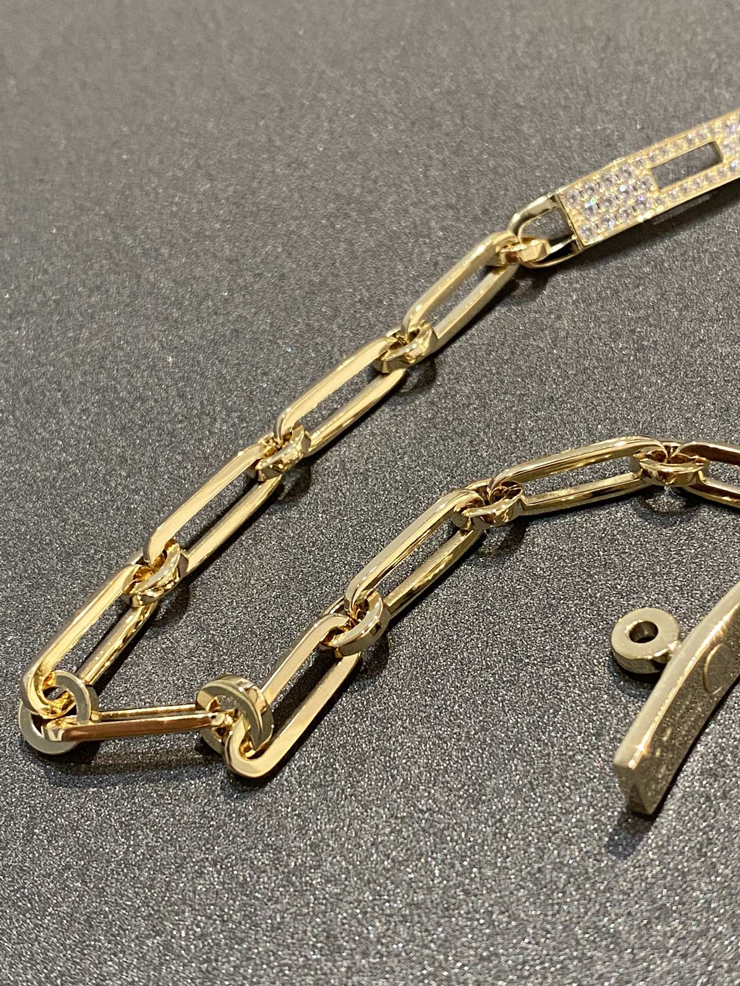 [Bijoux Regalia]BRACELET CHAINE PETIT MODÈLE DIAMANT