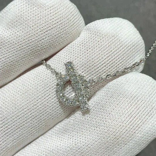 [Regalia jewelry]ECHAPEE NECKLACE DIAMOND