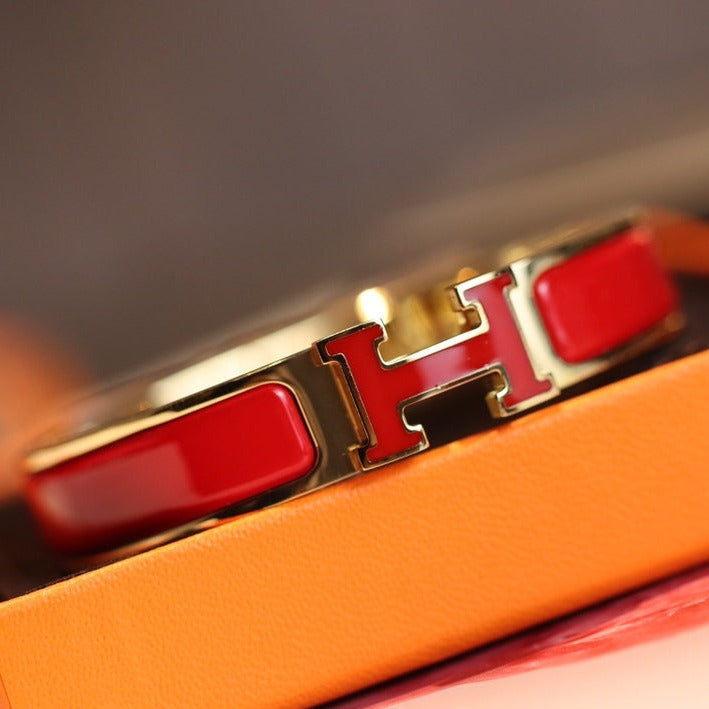 [Regalia jewelry]H BRACELET 12MM GOLD