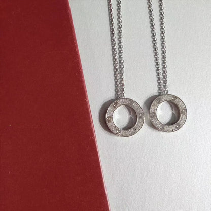 [Joyas Regalia]COLLAR AMOR AJUSTABLE PLATA