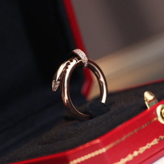 [Bijoux Regalia] BAGUE JUSTE 2,65 MM OR ROSE DIAMANT