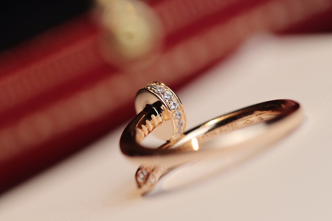 [Bijoux Regalia] BAGUE JUSTE 2,65 MM OR ROSE DIAMANT
