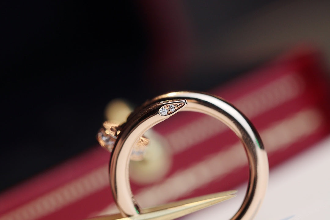 [Bijoux Regalia] BAGUE JUSTE 2,65 MM OR ROSE DIAMANT