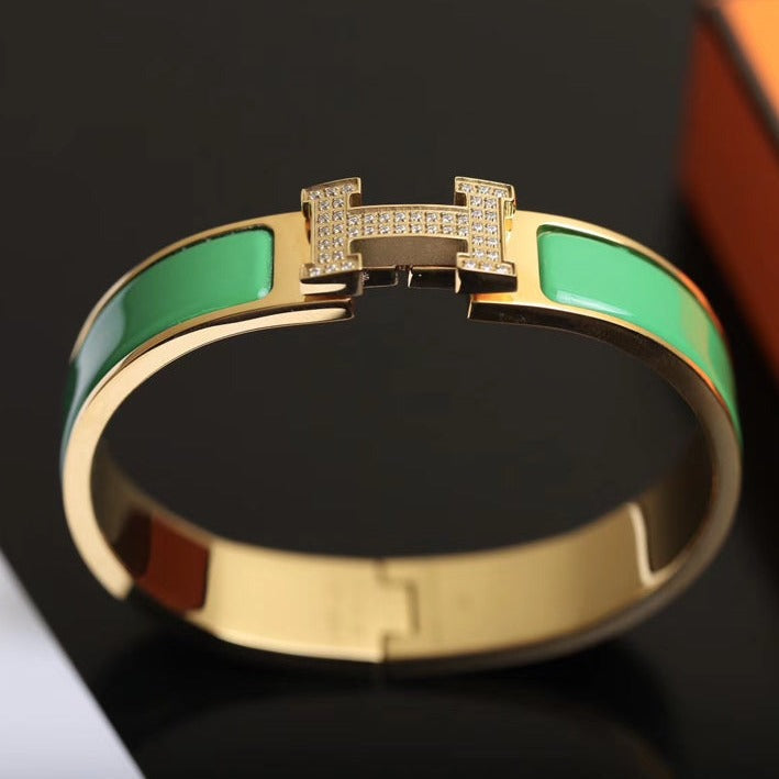 [Regalia jewelry]H BRACELET GOLD DIAMOND