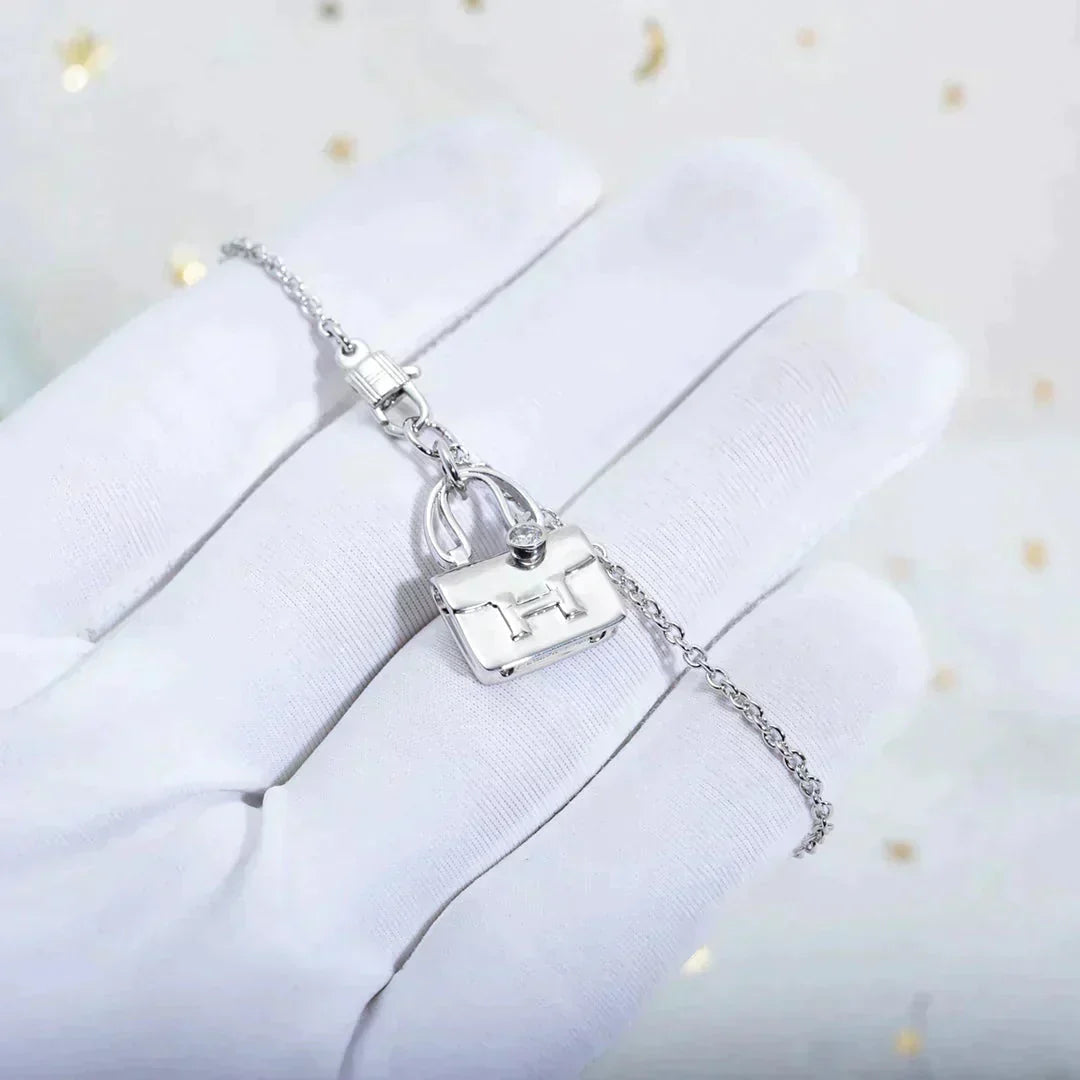 [Bijoux Regalia] COLLIER AMULETTE PÉDANT EN ARGENT
