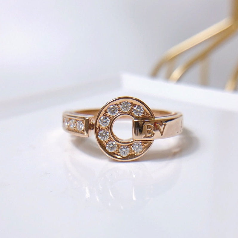[Bijoux Regalia] BAGUE DE RÊVE DIAMANT OR ROSE