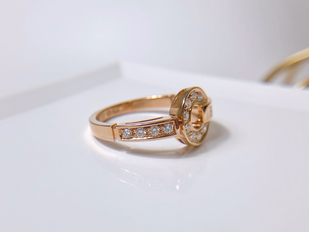 [Bijoux Regalia] BAGUE DE RÊVE DIAMANT OR ROSE