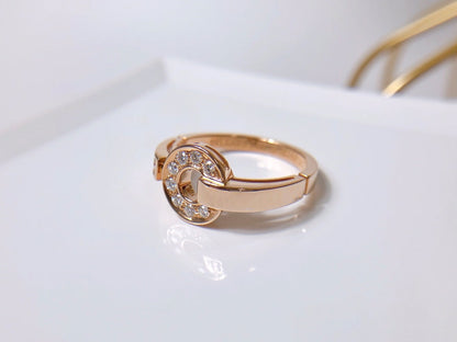[Bijoux Regalia] BAGUE DE RÊVE DIAMANT OR ROSE