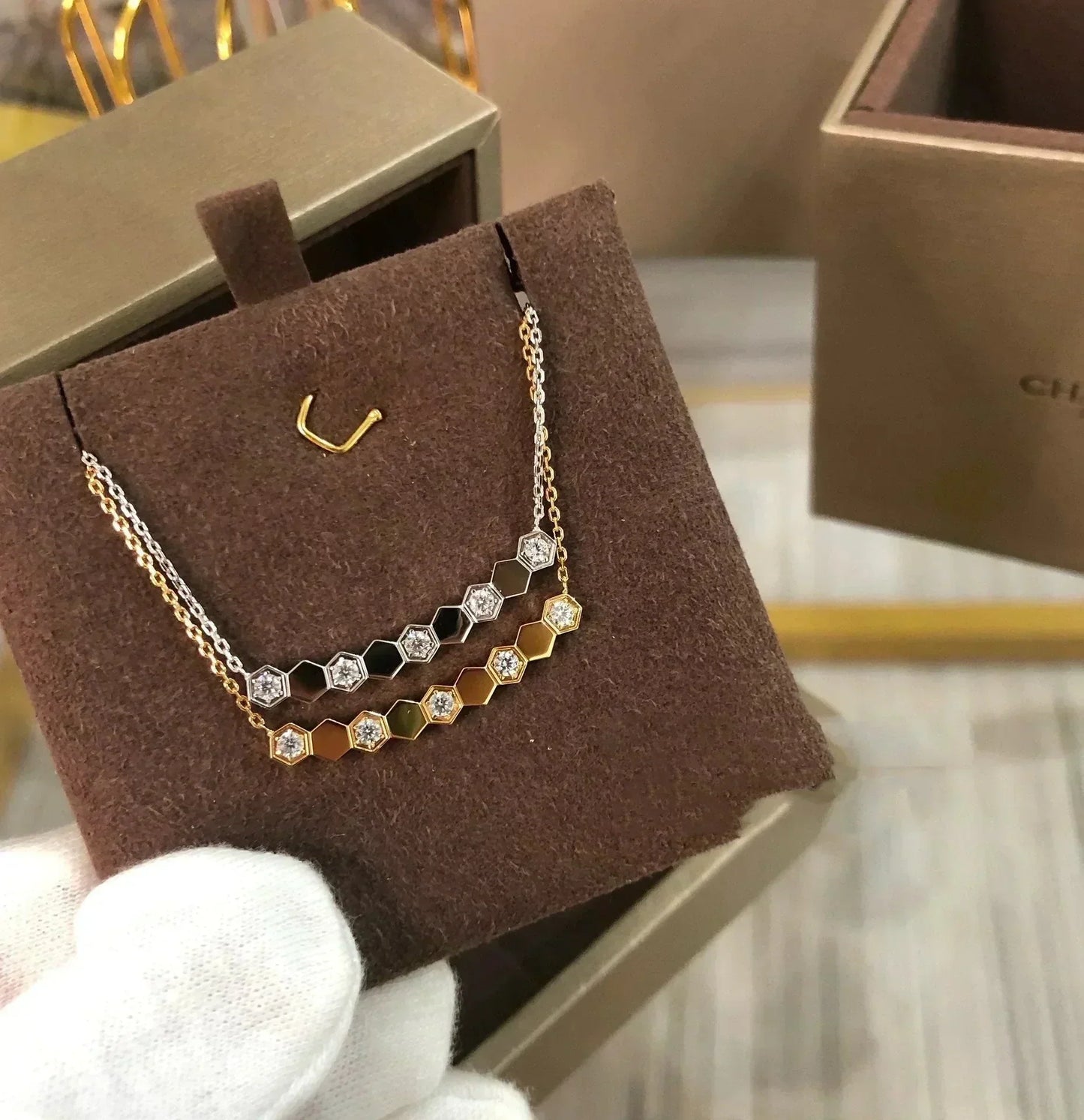 [Bijoux Regalia] COLLIER BEE LOVE DIAMANT