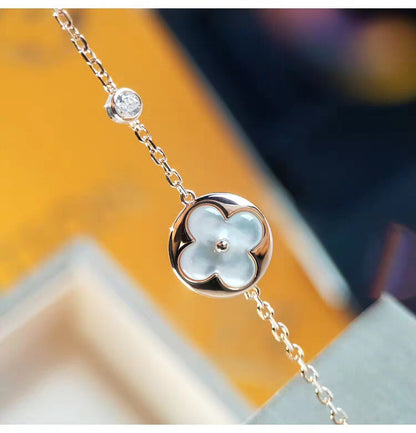 [Bijoux Regalia] COLLIER SUN MOP OR 1 DIAMANT