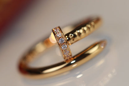 [Bijoux Regalia] BAGUE JUSTE 2,65 MM OR DIAMANT