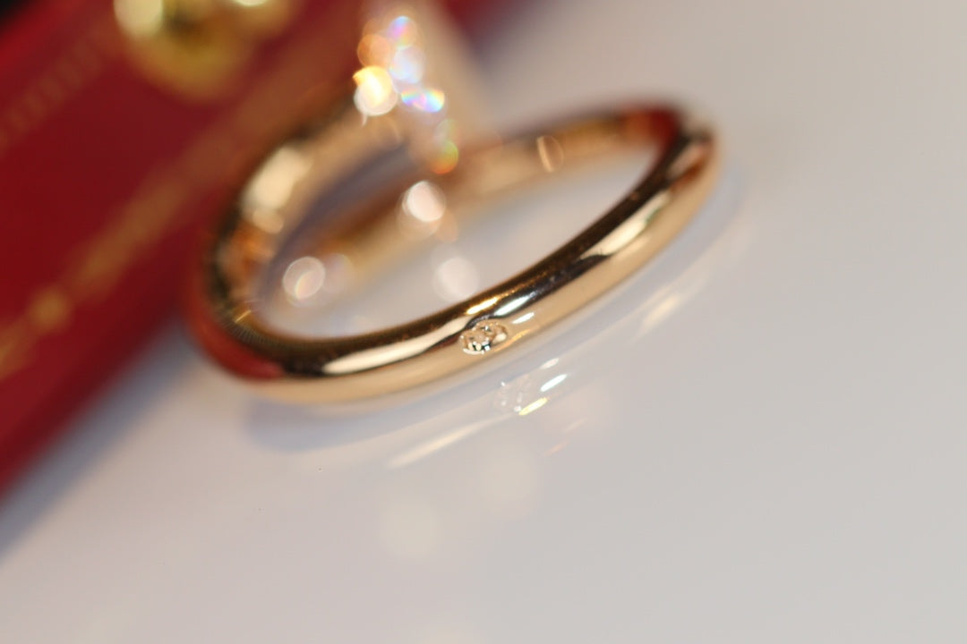 [Bijoux Regalia] BAGUE JUSTE 2,65 MM OR DIAMANT