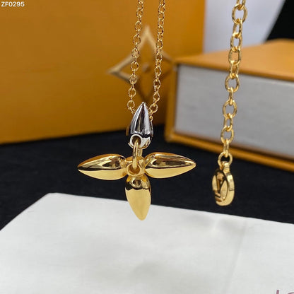 [Bijoux Regalia] COLLIER PÉDANT LOUISETTE EN OR