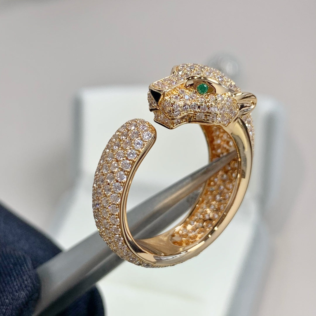 [Regalia jewelry]PANTHERE PINK GOLD DIAMOND RING
