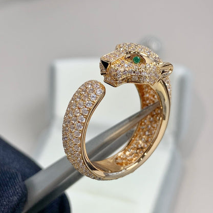 [Regalia jewelry]PANTHERE PINK GOLD DIAMOND RING