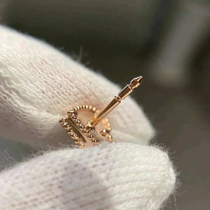 [Joyas Regalia] PENDIENTES DE CORAZÓN CON CORNALINA