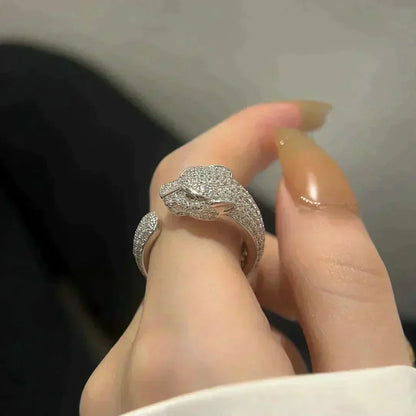 [Joyas Regalia] ANILLO PANTHERE DE 5,5 MM CON DIAMANTES