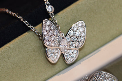 [Bijoux Regalia] COLLIER PAPILLON DIAMANT