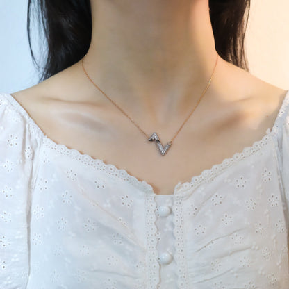 [Bijoux Regalia] COLLIER PÉDANT EN ARGENT ET DIAMANTS VOLT
