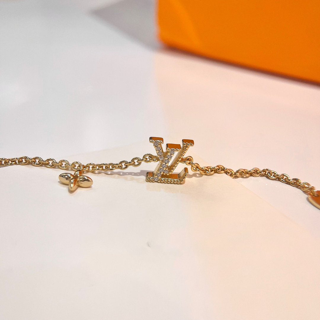 [Bijoux Regalia]BRACELET EN OR À MOTIF ÉTOILE AVEC LOGO