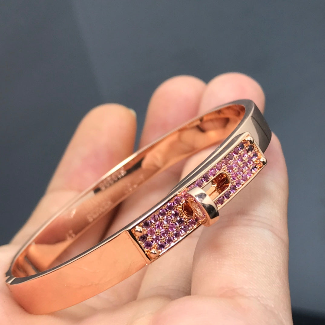 [Bijoux Regalia]BRACELET KELLY DIAMANT ROSE