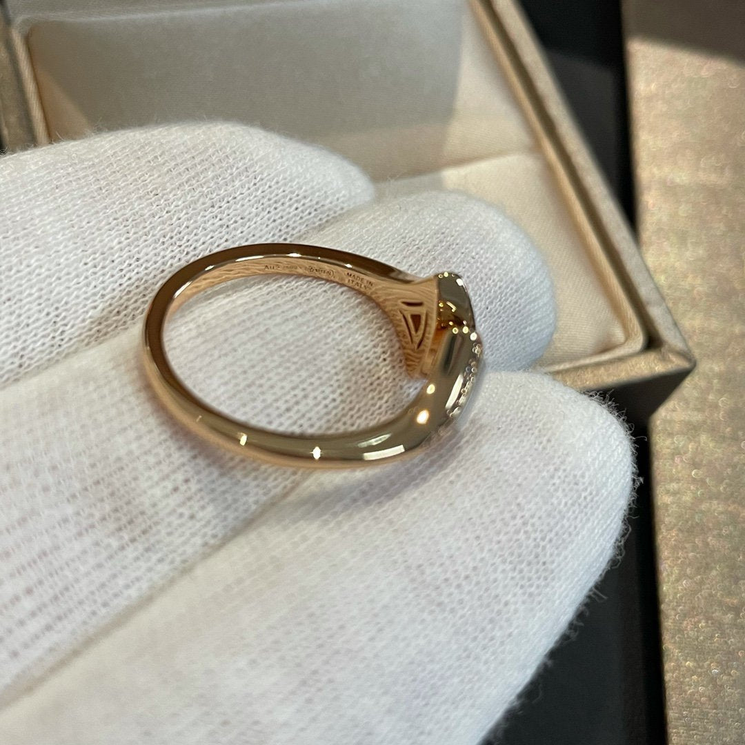 [Joyas Regalia]Anillo abierto Dream Mop con diamantes