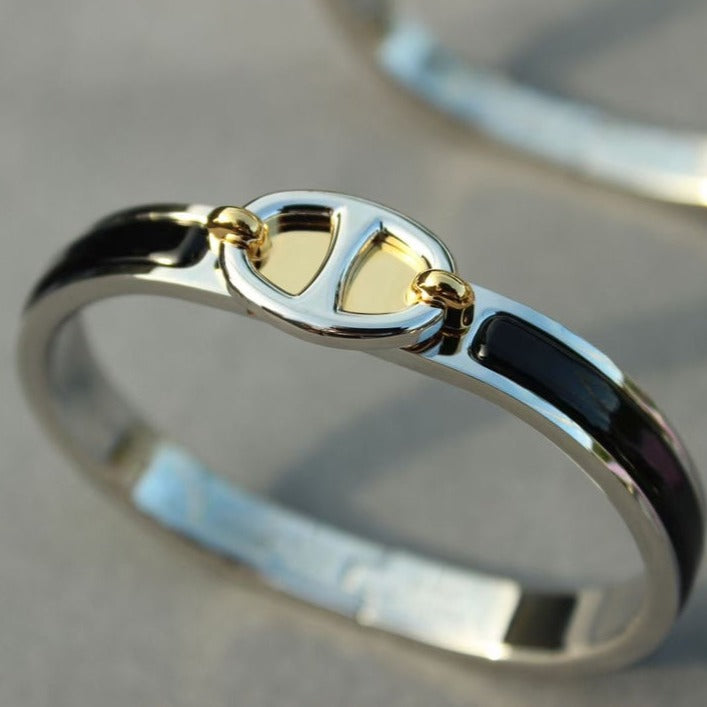 [Regalia jewelry]CLIC CHAINE SILVER BRACELET