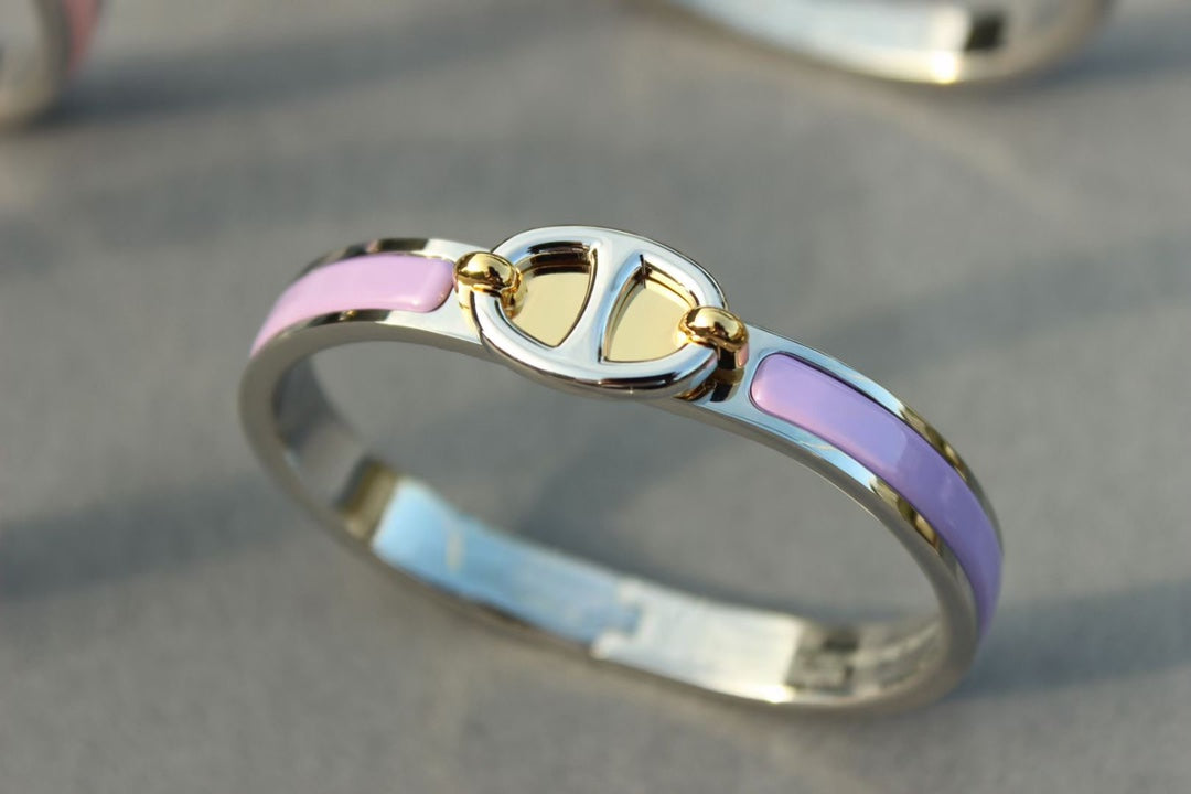 [Regalia jewelry]CLIC CHAINE SILVER BRACELET