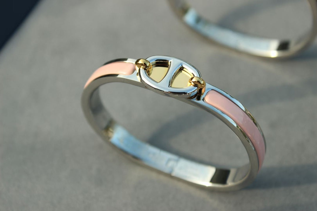 [Regalia jewelry]CLIC CHAINE SILVER BRACELET