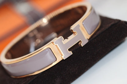 [Bijoux Regalia] BRACELET H 12MM MARRON